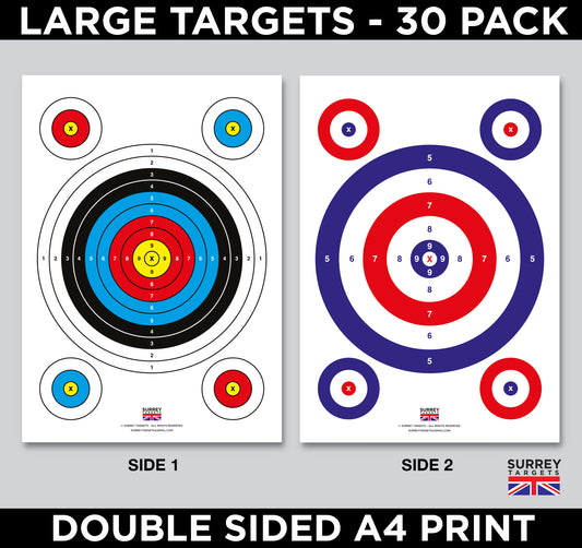 Printable Shooting Targets A4